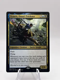 Nymris, Oona's Trickster 288/361 Commander Legends CMR MTG LP - Image 1