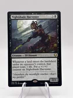 Nightshade Harvester 138/361 Commander Legends CMR MTG NM - Image 1