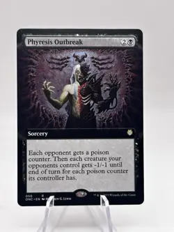 Phyresis Outbreak 050 Extended Commander: Phyrexia: All Will Be One ONC MTG NM - Image 1