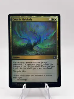 Cosmic Rebirth 0028 Foil March of the Machine: The Aftermath MAT MTG LP - Image 1