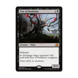 WOTC MTG Eldritch Moon Tree of Perdition (MR) EX - Image 1