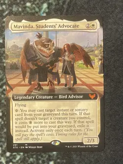 Mavinda, Students' Advocate (Extended) [Strixhaven: School of Mages] Magic MTG - Image 1