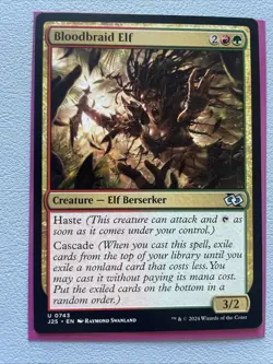 1 x Bloodbraid Elf JMP25 NM MTG - Image 1