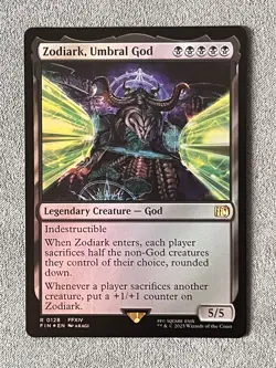 MTG - Zodiark, Umbral God - FOIL - Final Fantasy - FIN 0128 - Image 2