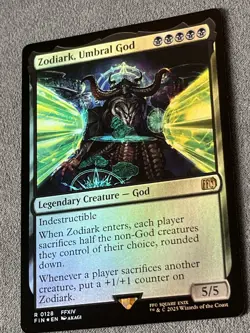 MTG - Zodiark, Umbral God - FOIL - Final Fantasy - FIN 0128 - Image 3