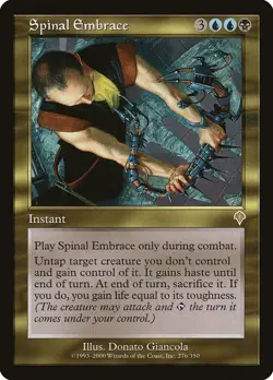 MTG - Spinal Embrace - Invasion - X1 - (LP) - - Image 1