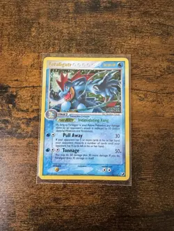Feraligatr 4/115 Reverse Holo STAMPED Pokemon Ex Unseen Forces - Image 1