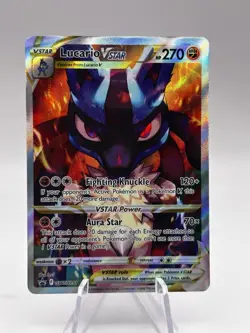 Lucario VSTAR SWSH291 Sword and Shield Black Star Promo Pokemon NM - Image 1