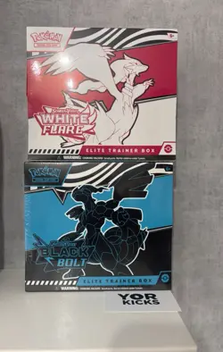 Pokemon TCG | Black Bolt & White Flare | Elite Trainer Box ETB | Sealed | New - Image 1