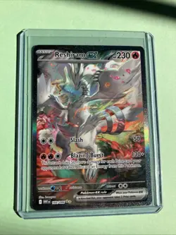 Pokemon TCG Reshiram EX 166/086 English SIR White Flare Near Mint - Image 1