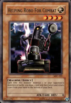 Helping Robo For Combat - Rare MFC-022 - LP - YuGiOh - Image 1