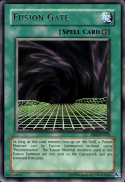 Fusion Gate - Rare DB2-EN030 - LP - YuGiOh - Image 1