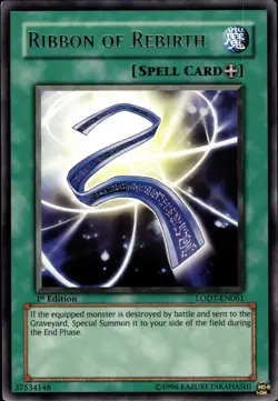 Ribbon Of Rebirth - Rare 1st Edition LODT-EN061 - LP - YuGiOh - Image 1