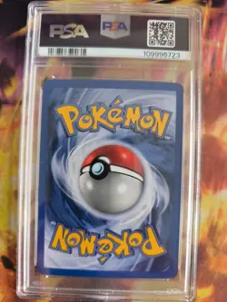 Pokemon Card Erika's Vileplume Gifor Gym Heroes Holo 2000 Rare Deutsch PSA 8 - Image 5