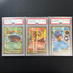 PSA 10 Venusaur Charizard Blastoise EX 20th 1st ED Pokemon Card Japanese 2016 - Image 1