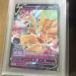 Pokemon Card • Alakazam V • Promo SWSH083 • 2021 • Graded 10 - Image 3
