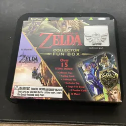 The Legend of Zelda Collectors Fun Box Enterplay Trading Card, Pin, Tag, Sticker - Image 1