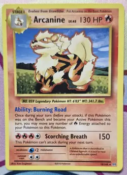 Arcanine - 18/108 - XY Evolutions - NM/M - Pokemon Card - Image 1