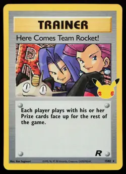 Here Comes Team Rocket! 15/82 Celebrations: Classic Collection Pokemon Card - Image 1