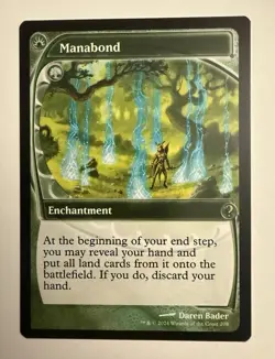 NM Manabond #208 Future Sight Mystery Booster 2 MTG Magic - Image 1