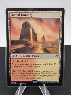 Sacred Foundry - 0256 - Edge of Eternities - MTG - Image 1