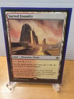 Sacred Foundry - 0256 - Edge of Eternities - MTG - Image 1