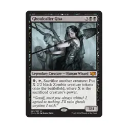 WOTC MtG Commander 2014 Ghoulcaller Gisa (MR) NM - Image 1