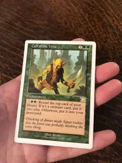 MTG Magic The Gathering Call of the Wild 218 / 350 1999 Blom 6th Ed - Image 1