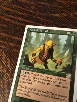 MTG Magic The Gathering Call of the Wild 218 / 350 1999 Blom 6th Ed - Image 5