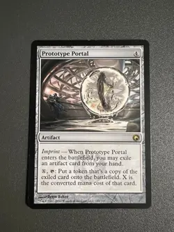 MTG Prototype Portal Scars of Mirrodin 195/249 Regular Rare LP - Image 1