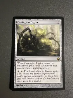 MTG 1x Contagion Engine Scars of Mirrodin Modern Magic the Gathering Card x1 LP - Image 1