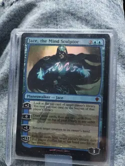 MtG ‘Jace, the Mind Sculptor’ 31/145 Worldwake WotC 2010 mythic light play EX - Image 1