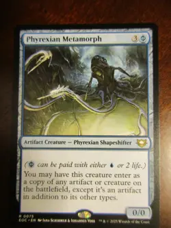 Magic The Gathering Commander Edge of Eternities PHYREXIAN METAMORPH MTG 75 - Image 1