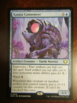 Magic The Gathering Commander Edge of Eternities KAPPA CANNONEER MTG 74 - Image 1