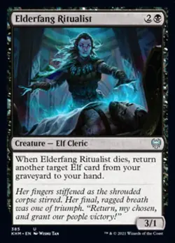 Elderfang Ritualist - Light Play MTG Kaldheim - Image 1