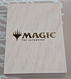 Clue Token Stainless limited Promo w/wooden box MTG Final Fantasy Japanese Used - Image 2