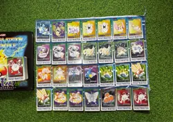 Set 119 Ekans Vulpix Mankey Pokemon Carddass & File Vintage Nintendo Japanese - Image 3