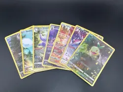 Pokemon Crown Zenith Galarian Gallery Lot Of 7 Cards Total All Near Mint - Image 1
