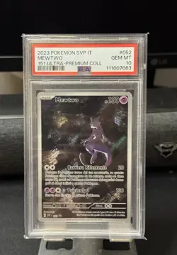 Mewtwo PROMO 151 PSA 10 GEM MT - Ita- 052 SVP IT Pokemon - Image 1