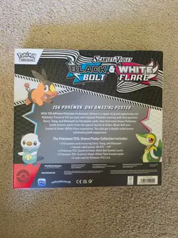 Pokemon Black Bolt and White Flare Poster Collection Brand New Sealed in Hand - Image 2
