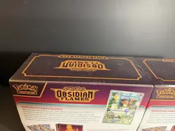Pokemon TCG Paldea Evolved And Obsidian Flames - 2 Etbs Each! 4 TOTAL ETBS! - Image 5