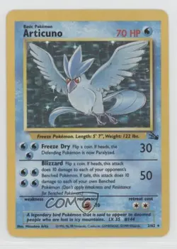 Articuno Holo Pokemon Fossil #2 1999 16zj - Image 1