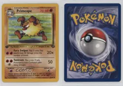 Primeape 1st Ed. Pokemon Jungle #43 1999 04dh - Image 3