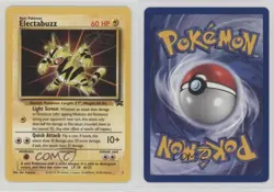 Pokemon The First Movie - Electabuzz WOTC Black Star #2 1999 04dh - Image 3