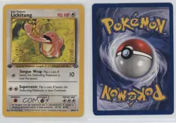 Lickitung 1st Ed. Pokemon Jungle #38 1999 04dh - Image 3