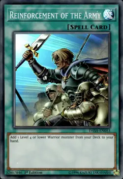 Reinforcement Of The Army - Super Rare 1st Edition DASA-EN053 - NM - YuGiOh - Image 1