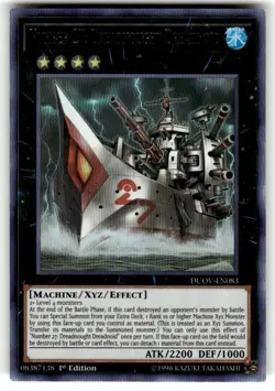 Number 27:Dreadnought Dreadnoid - DUOV-EN083 - Ultra Rare (NM) - Yugioh - Image 1