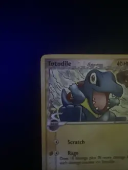 Vintage Pokemon Card -Totodile (Delta Species) 67/101 Dragon Frontiers - Image 5