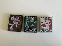 Pokemon Card Sleeves - Destined Rivals, Black Bolt, White Flare - Sealed! - Image 1