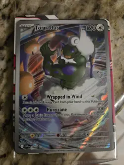 Tornadus 210 Holo Promo White Flare Pokemon TCG - Image 1